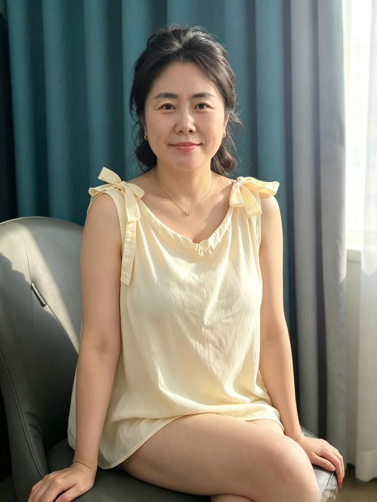 淡淡风华无俗艳，嫣然一笑胜春花。