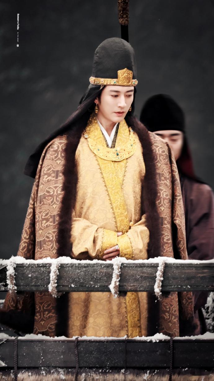 刘学义拓跋濬鲜卑造型 刘学义《江山大同》拓跋濬鲜卑扮相，好还原，历史正剧好赞，衣