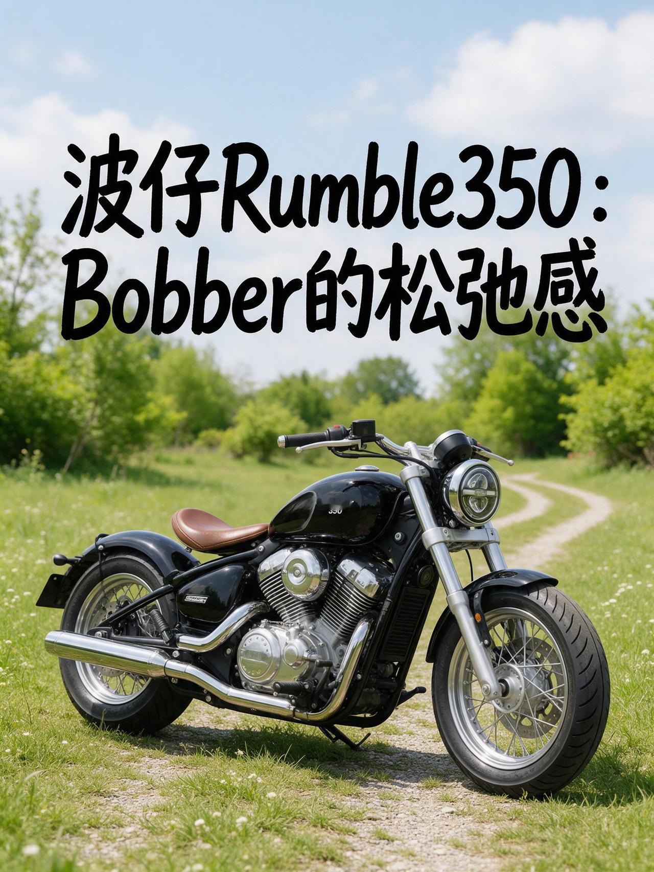 2026摩博会新车解读：波仔Rumble350，Bobber的松弛感才是它的内核