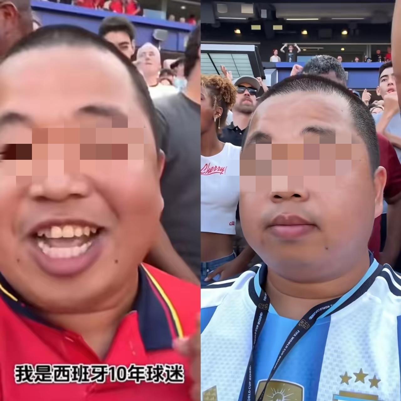 蓝战非这哥们太狗了，花了几万美刀去看世界杯，刚刚开始以为阿根廷队肯定稳赢，然后就