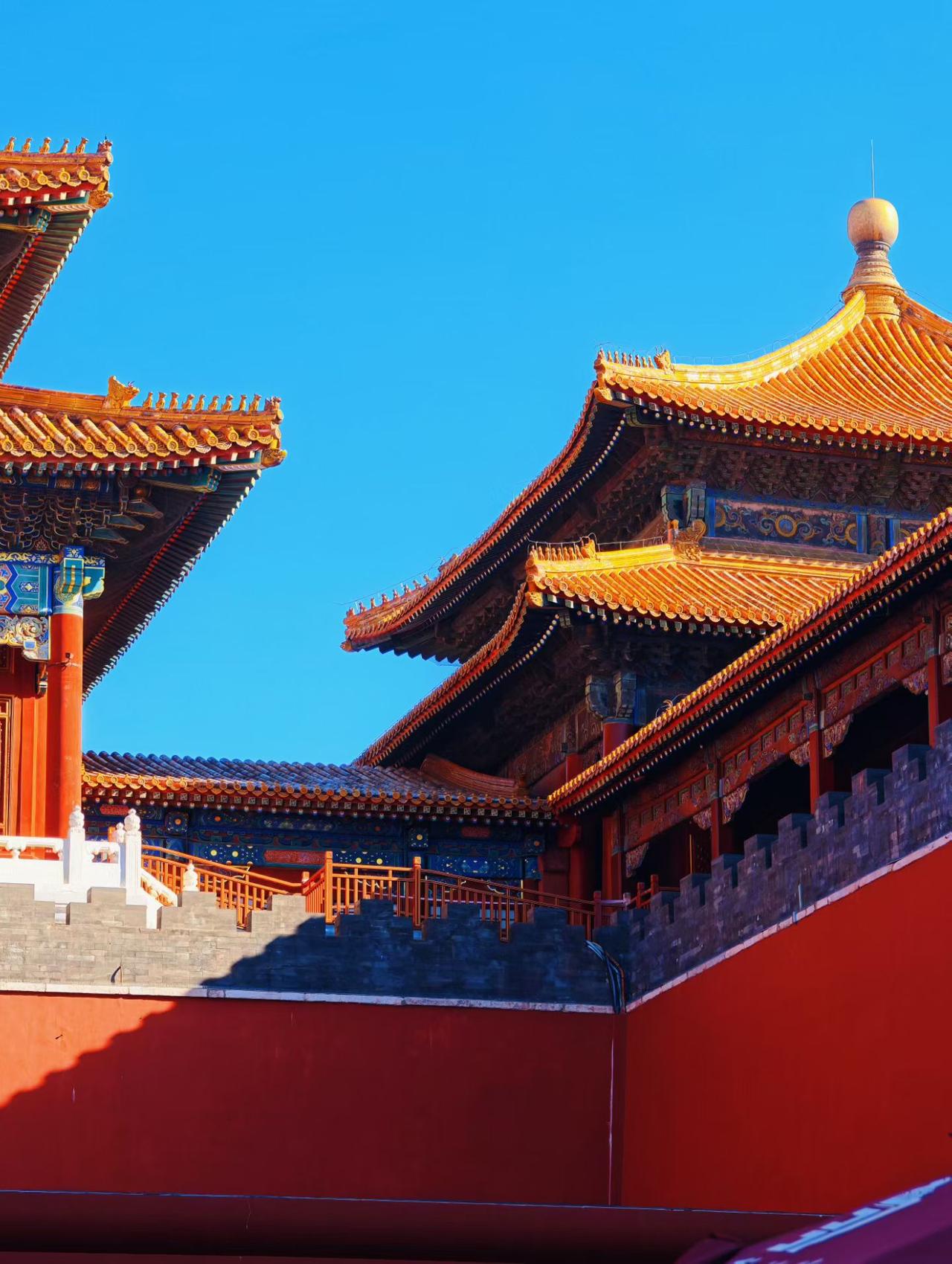 晒图笔记大赛帝国的威严，在这一角震撼，红墙黄瓦，跨越600年，风雨飘摇百年后终于