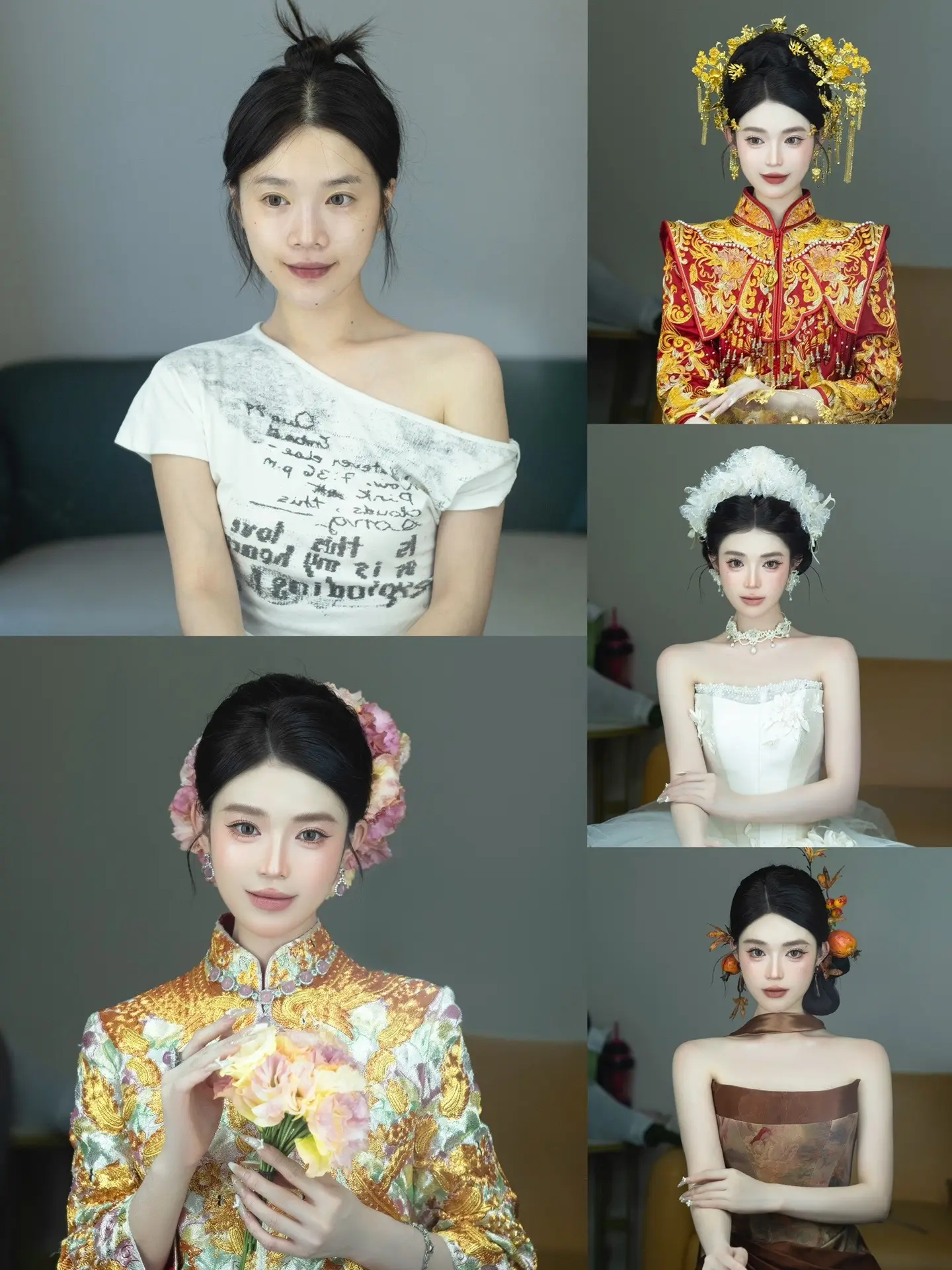 甜妹的试妆照新鲜出炉🔥～好看和感觉都在了！