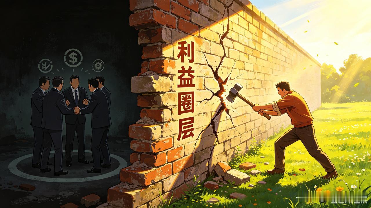 不讲大道理，把改革开放说透彻了！各行各业封闭圈层、利益壁垒，本质就是固化的门阀垄
