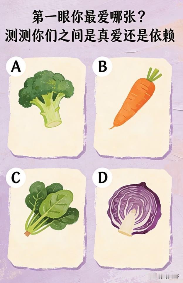 ?
测测你们之间是真爱还是依赖