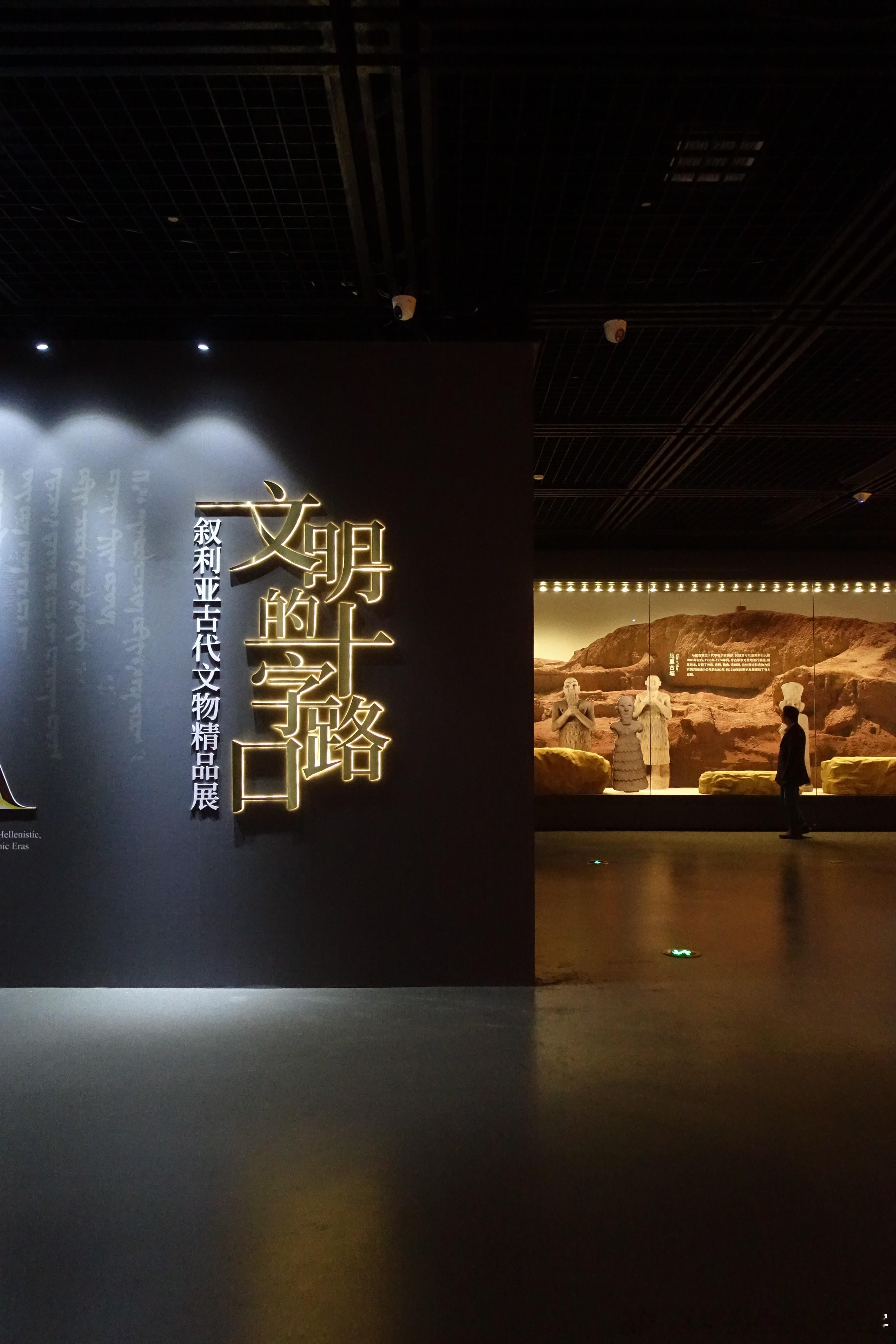 #白衣刷展# 嘉兴博物馆的“文明的十字路口——叙利亚古代文物精品展”，拖到快闭展