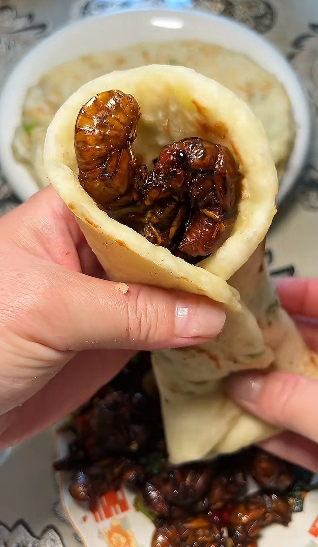 可惜你不是山东人，不知道这么吃有多豪横。 