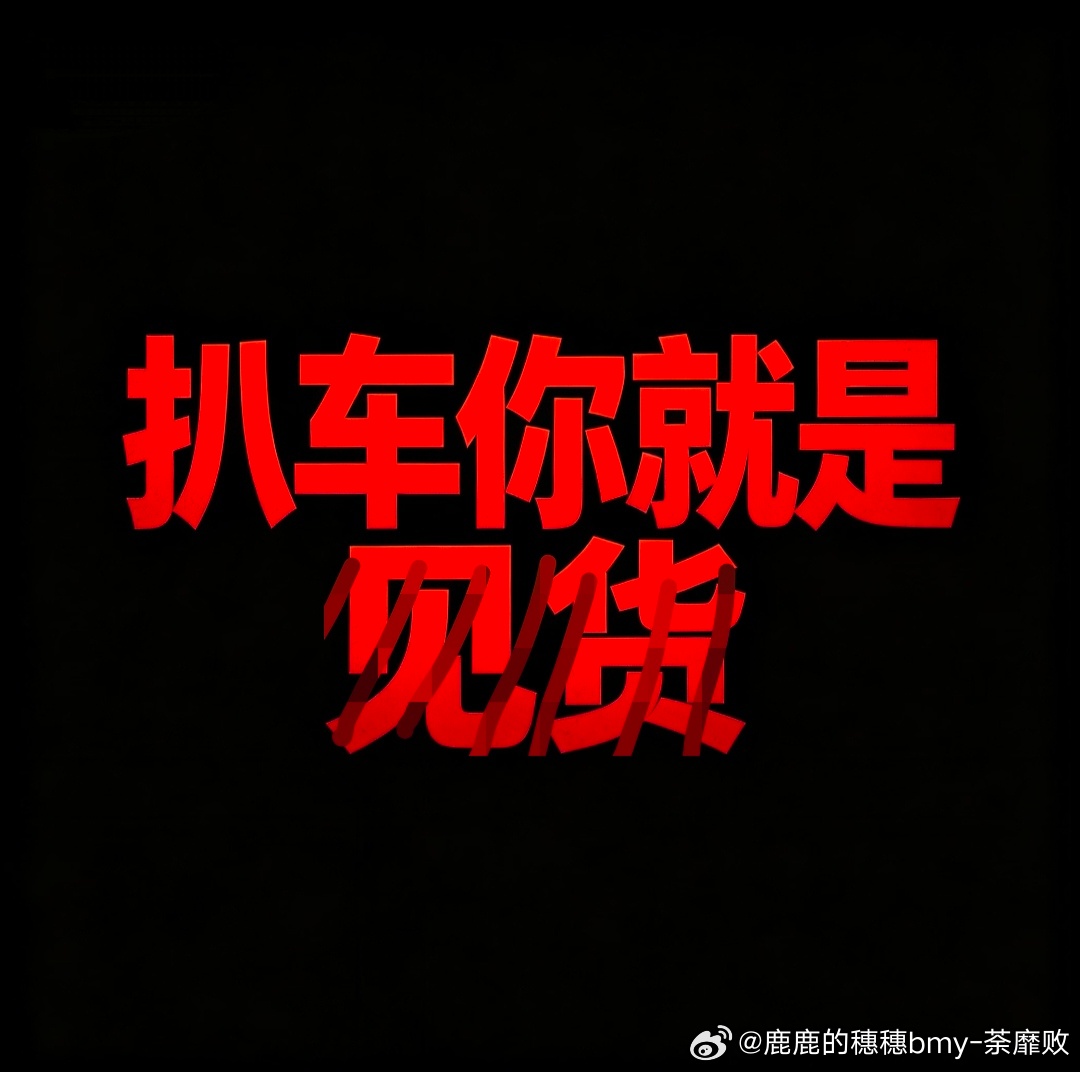 我们家小女孩那么认真的对待你们，你们扒车的没跌没码是怎么的，手给你剁了。 