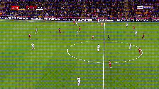 土超门将送超级大礼，这种处理球显得也太随意了，甚至没有丝毫慌乱，不禁让人想法多多