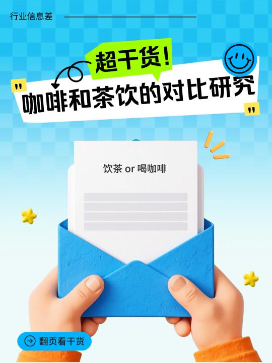📝研究：咖啡☕️vs 茶饮🥤