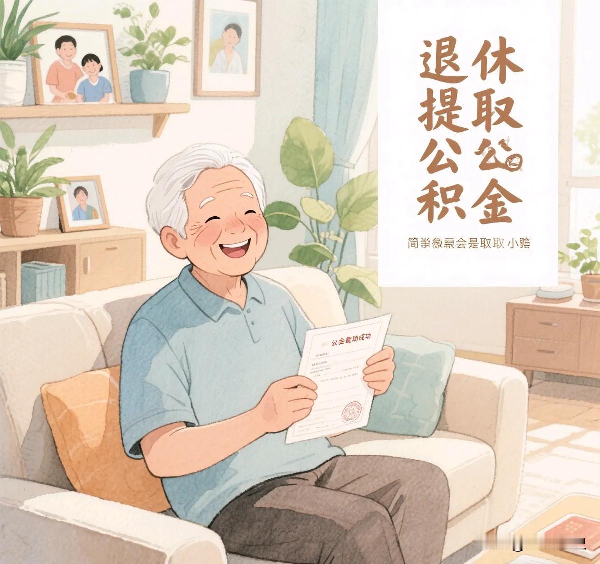 退休后，公积金别傻等半年！

很多人不知道，一笔钱能立刻到手。

许多人误以为退