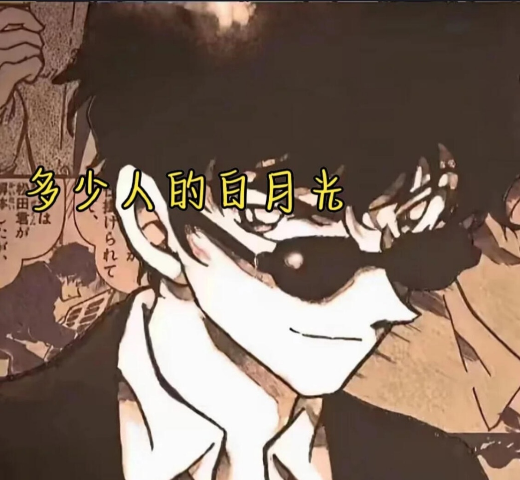 柯南中有太多意难平的人和事，有些成为心底的白月光，有些烙成胸口的朱砂痣，成为记忆