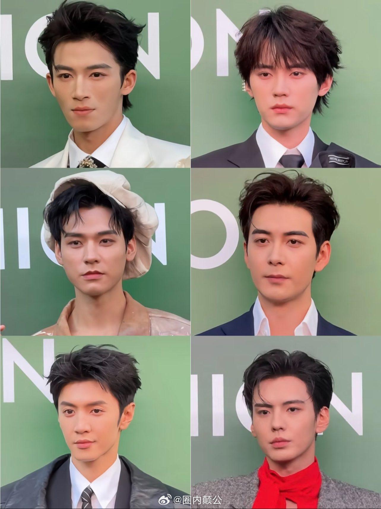 VOGUE盛典部分男星直播生图王星越、周翊然、龚俊、陈星旭、陈哲远、毕雯珺谁的状