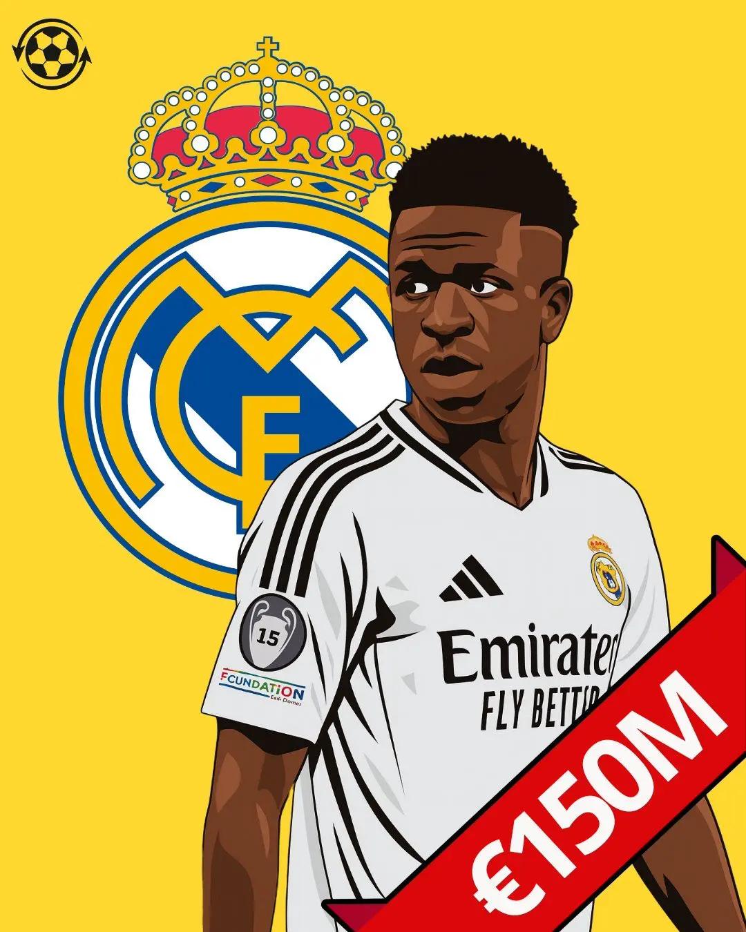 欧洲转会新闻！
★沙特大户的菜！
由于续约谈判彻底陷入僵局，皇马为维尼修斯明夏设