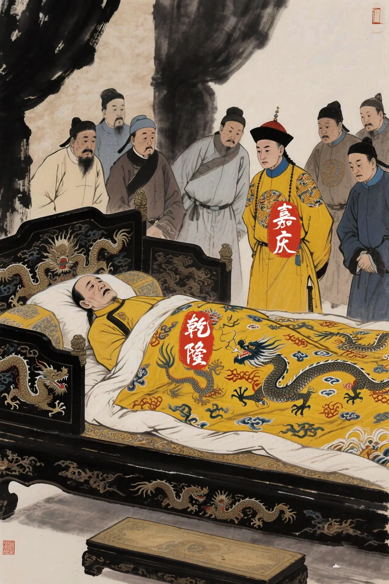 嘉庆对乾隆夹带太多私人情绪了！乾隆多次希望能在他死后，庙号能带个祖， ...