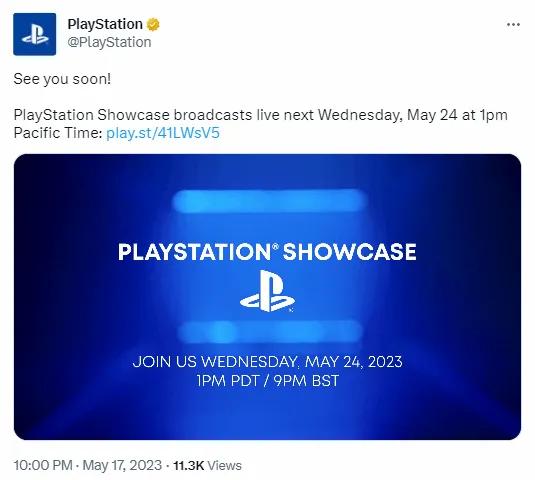 官宣！PlayStation游戏展5月25日举行，时长超一小时！

终于要来了一