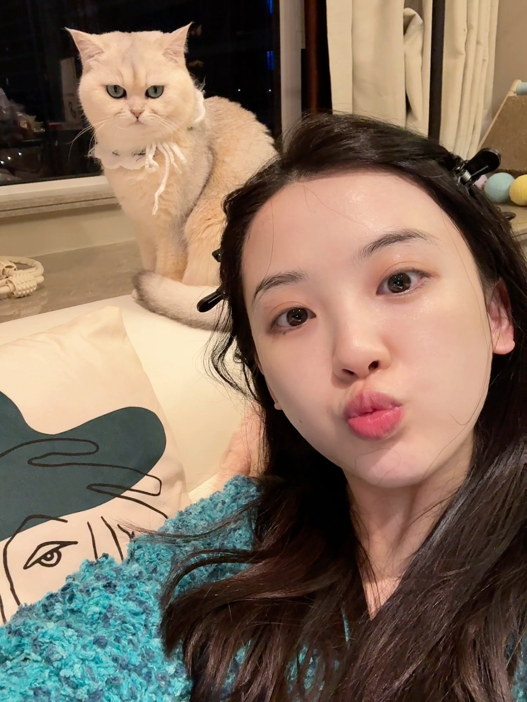 我爱她#猫咪# ​​​