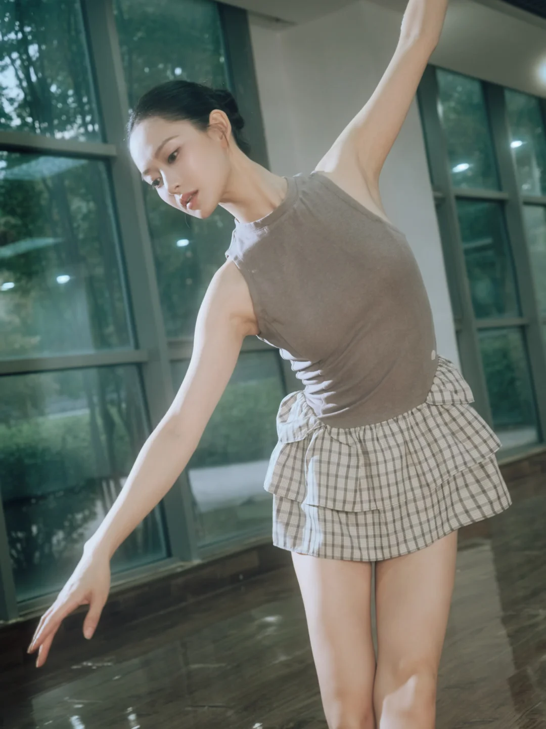 一间旧旧的舞蹈室💃