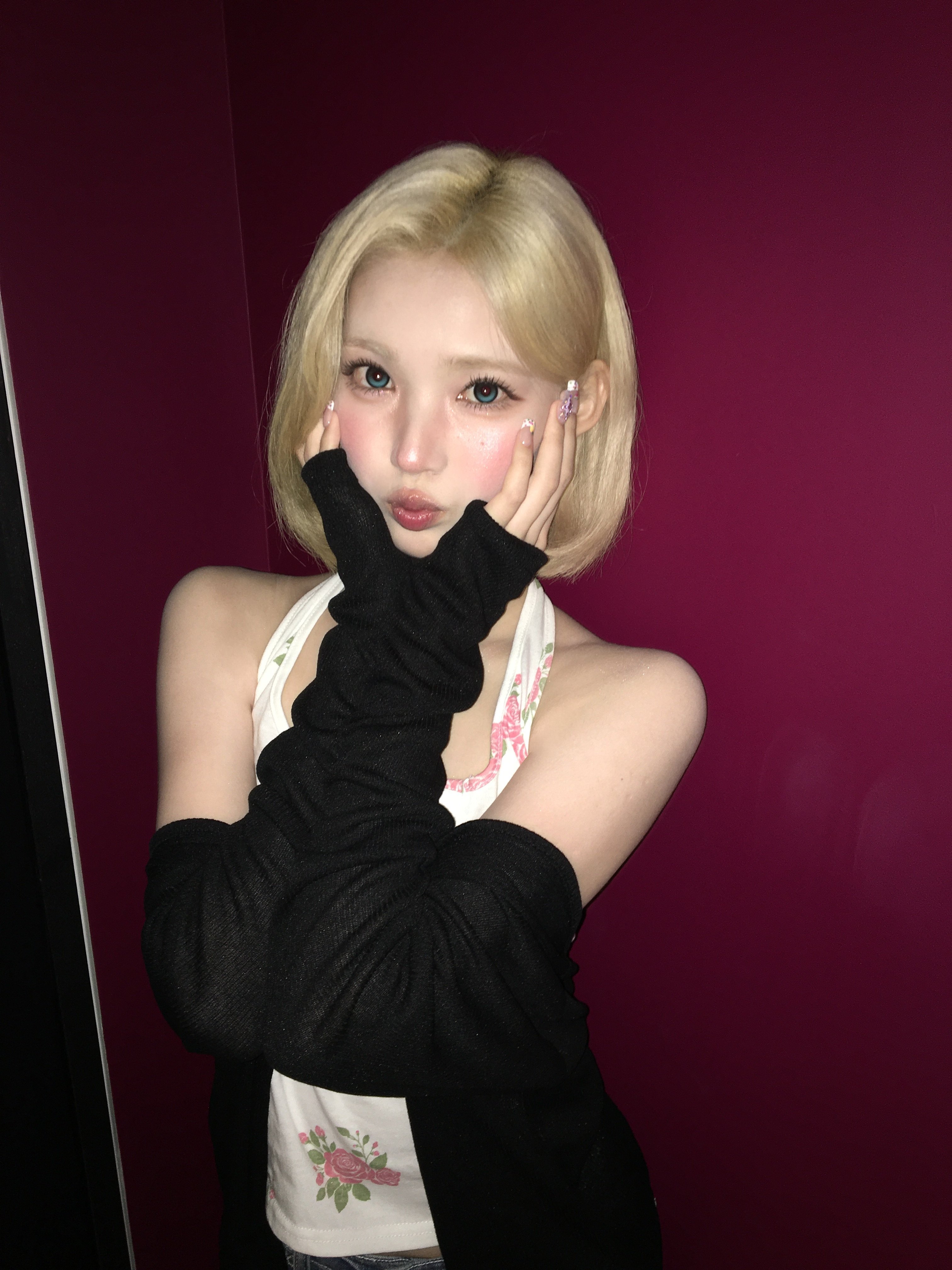 Hearts2Hearts JIWOO🌸🌷🤍 