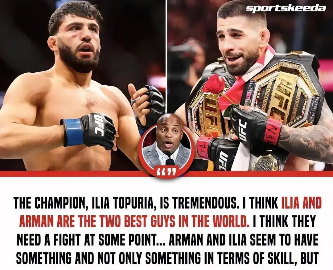 冠军级嘴炮：托普利亚和萨鲁基安谁更强？
 
UFC名宿科米尔直接点名：轻量级真正