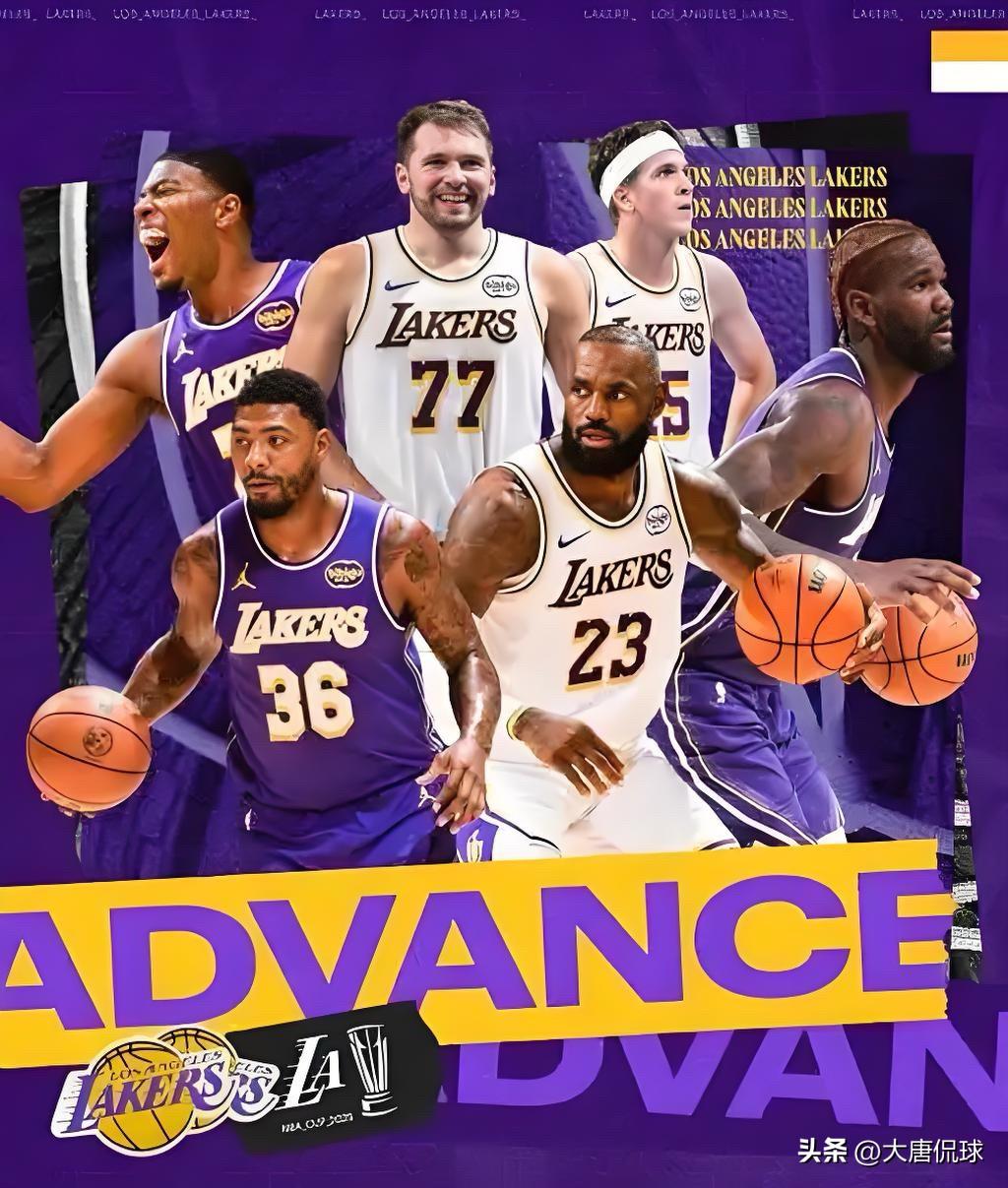 老詹不在，湖人从“单核慢打”变成“双核快攻+全民皆兵”，攻防更适配、更整体、更能