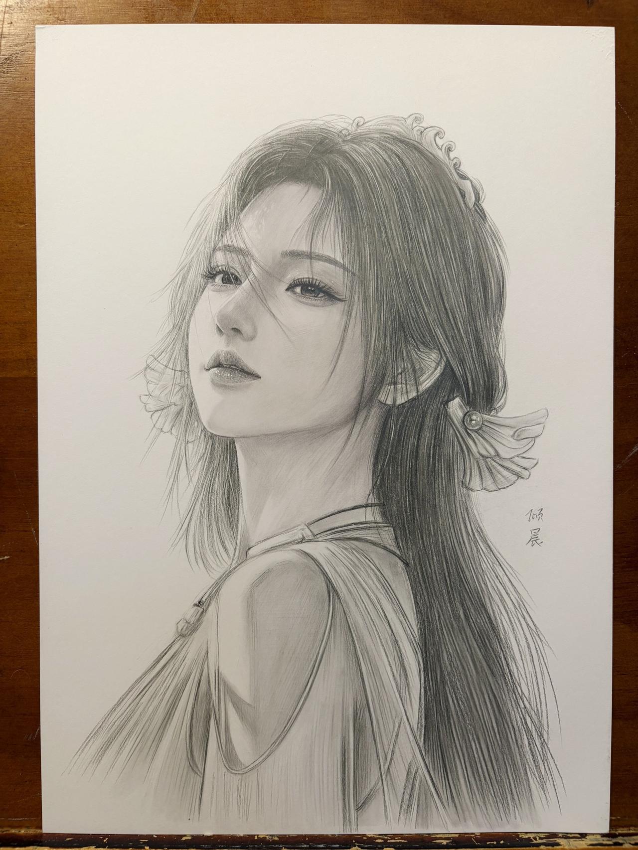 凡人修仙传宋玉美女素描 凡人修仙传画画 手绘