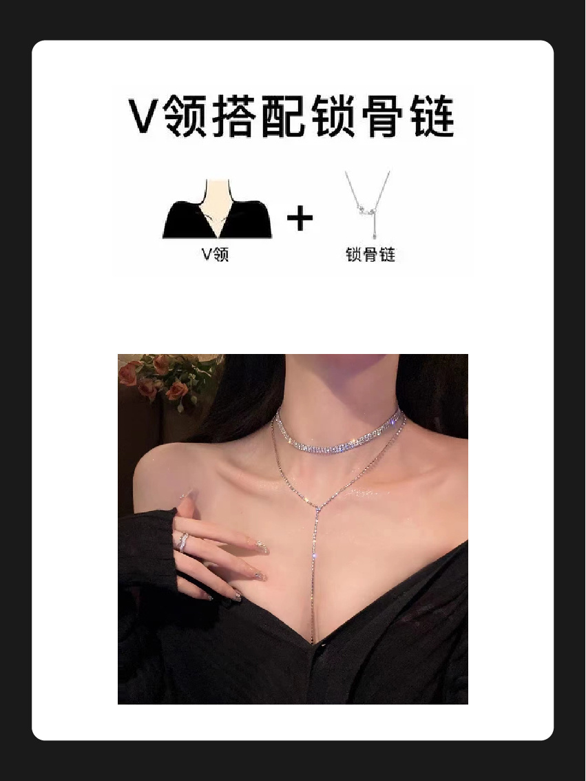 不同领口适合什么项链cr：momo的首饰盒 ​​​