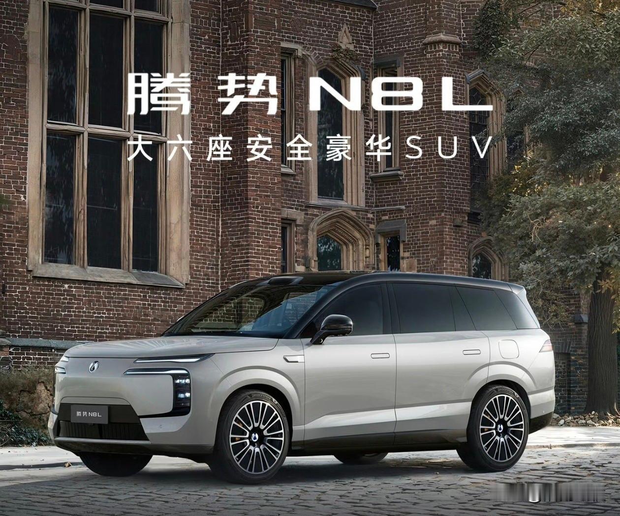 腾势 N8L 闪充版作为家庭豪华大六座 SUV 的标杆之作，凭借大空间布局与越级