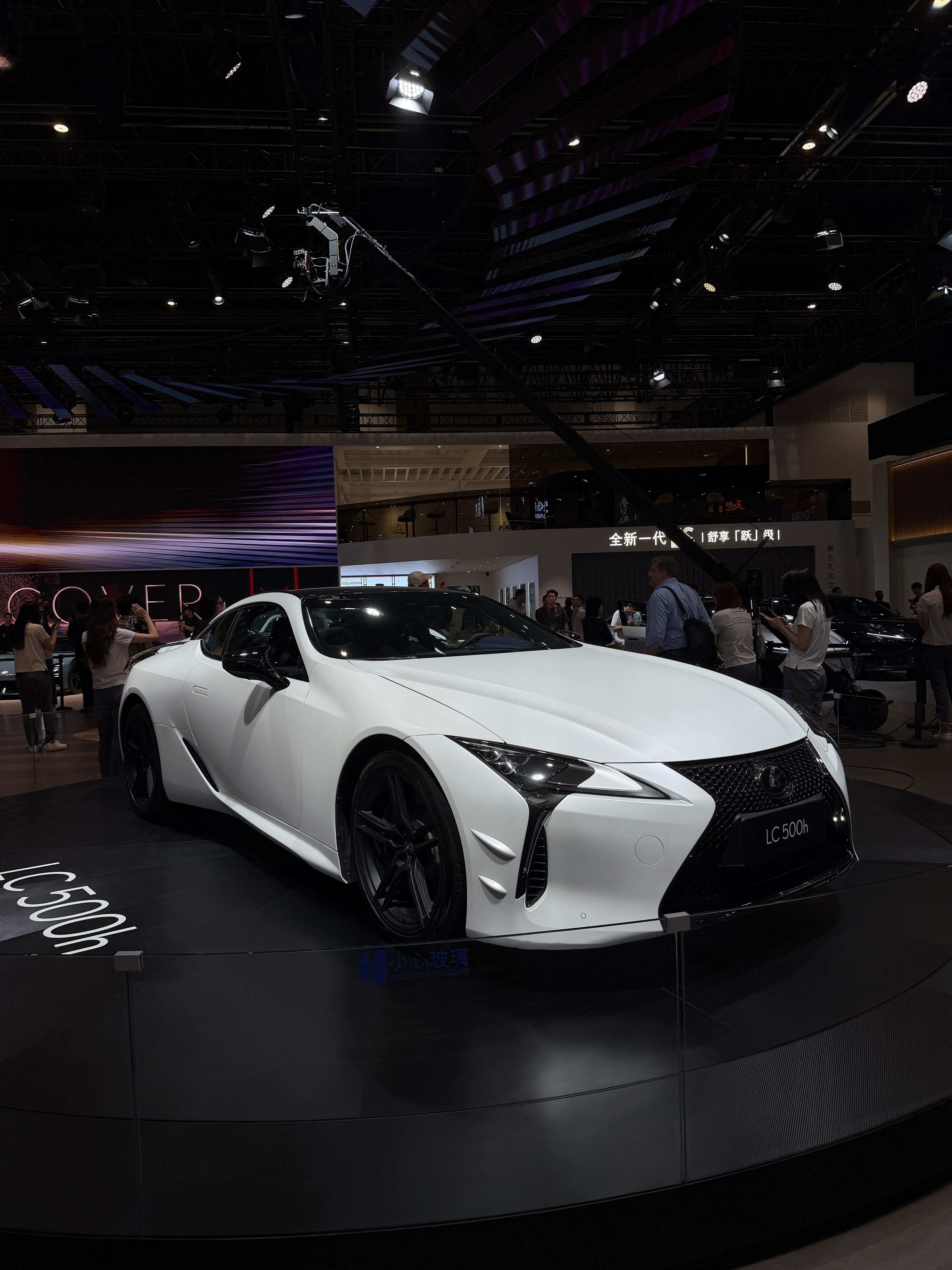 回味北京车展中…谁说帅不能当饭吃LC500h太优雅了雷克萨斯