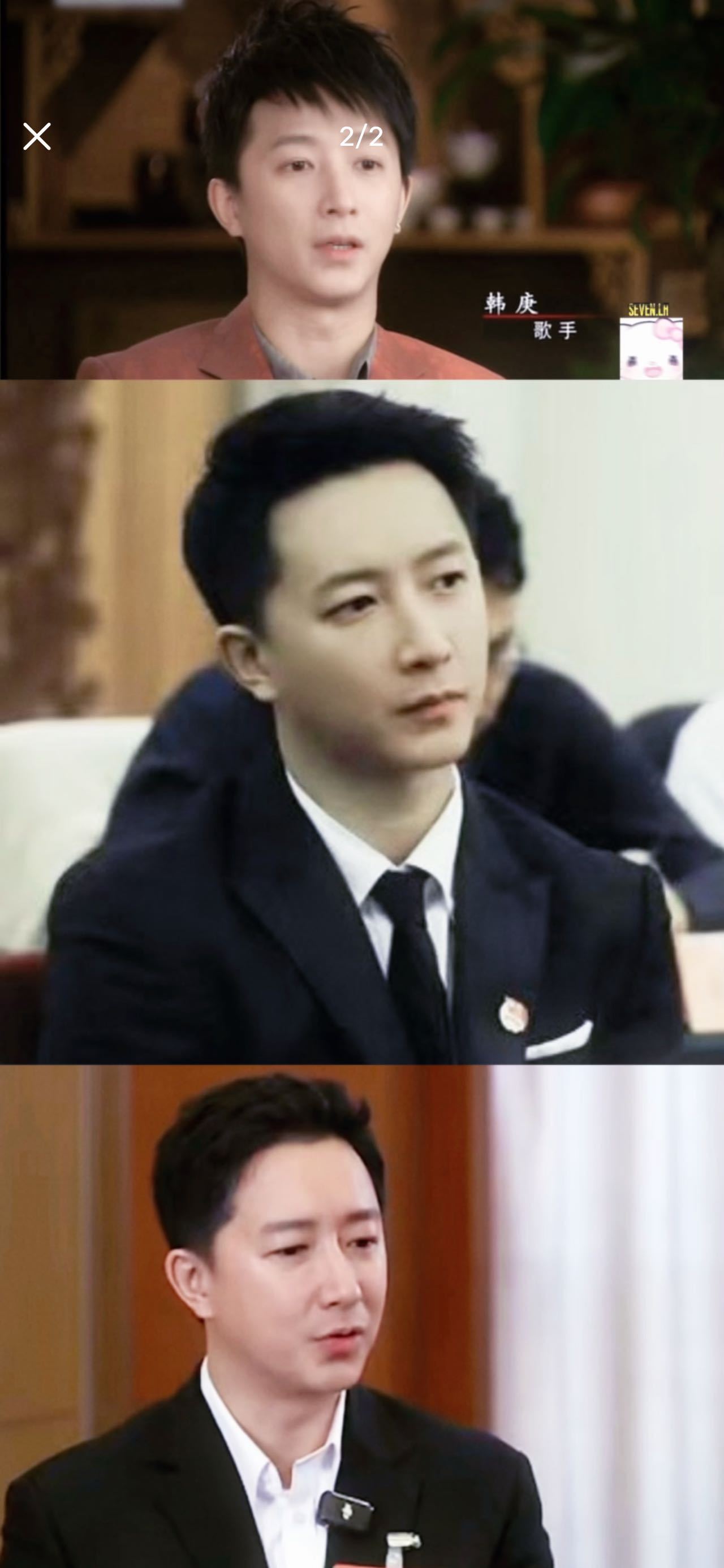 韩庚广州站歌迷想听的都有 从男孩到男人，每个时期我们从未缺席！💛 