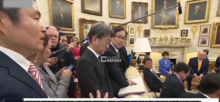 特朗普翻旧账怼日本记者：珍珠港你们通知美国了吗？

这绝对是外交史上最尴尬的一幕