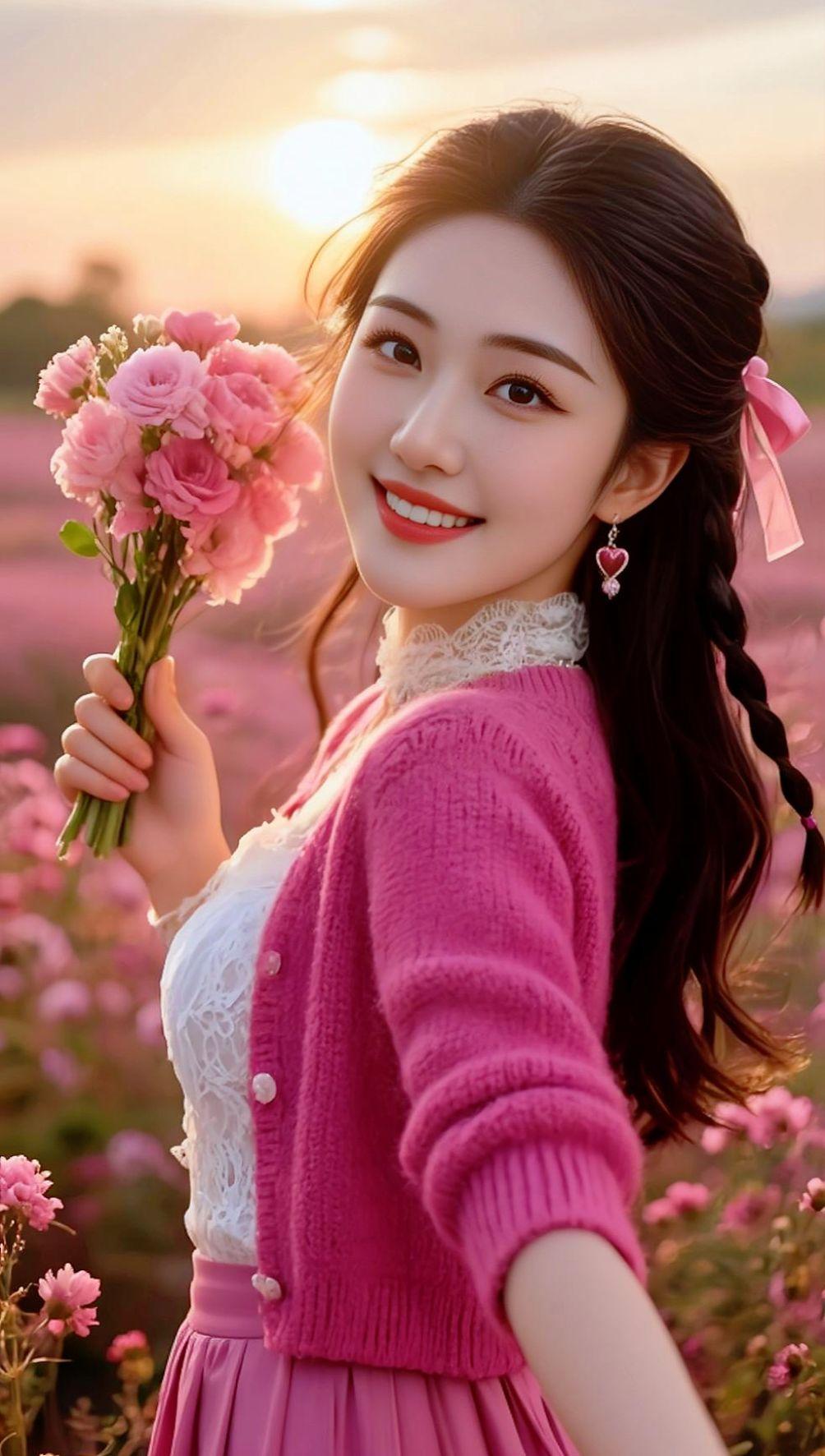 AI逆光田园照 抖音ai创作