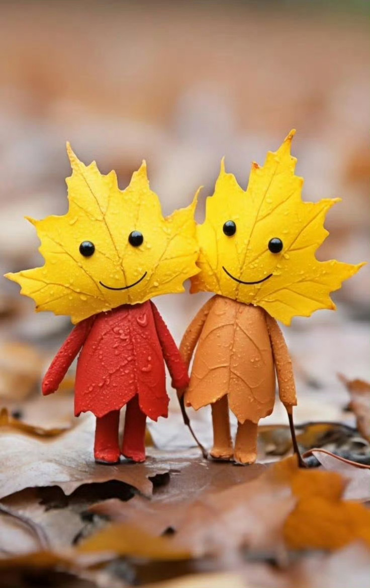 走的时候还是盛夏，窗外枝繁叶茂。归来时，便已是浓郁的深秋了🍁🍁🍁 ​​​