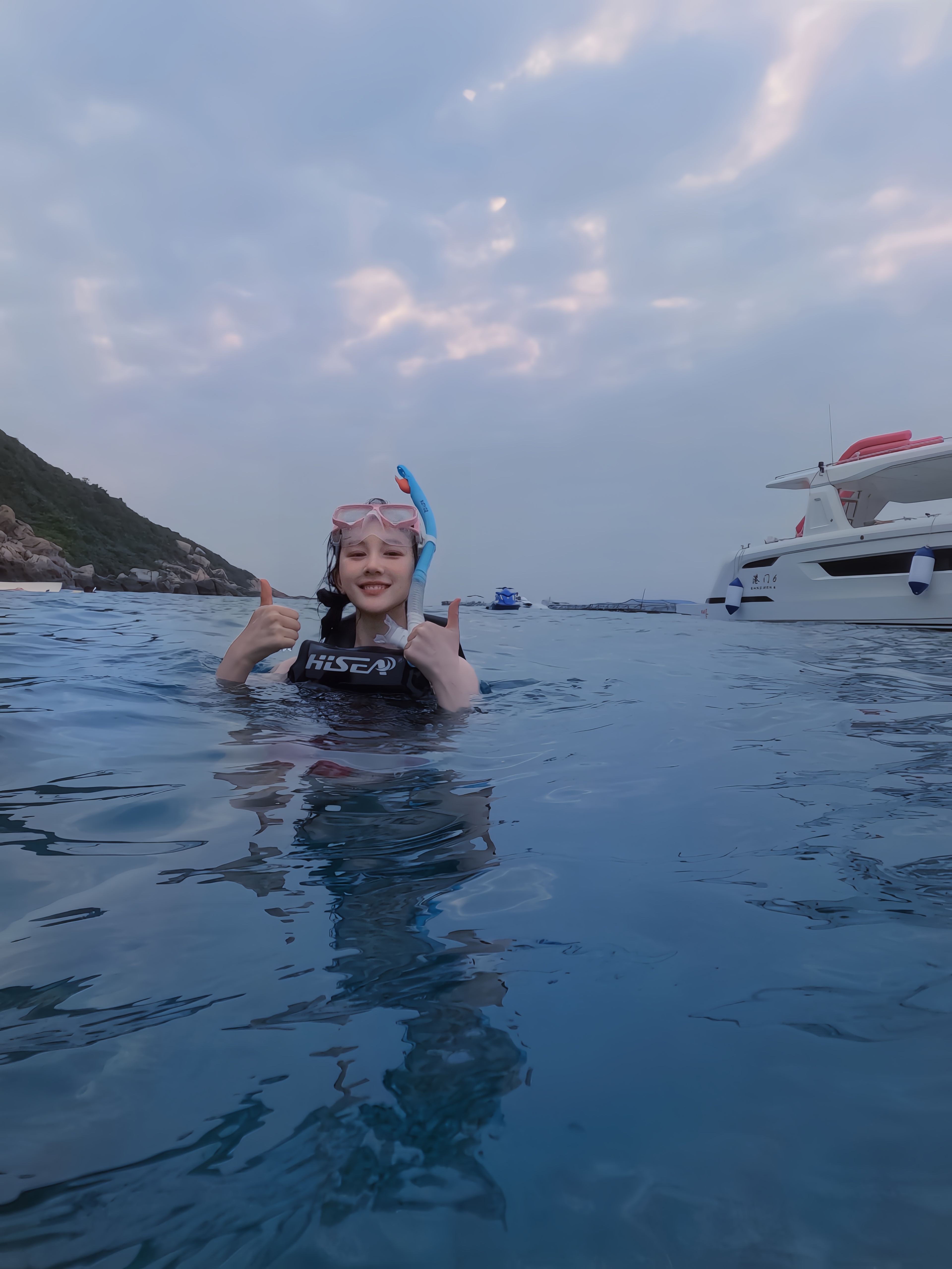 那就从浮潜开始沉入🤿.（一天三顿加餐清补凉简直不要太爽  ​​​