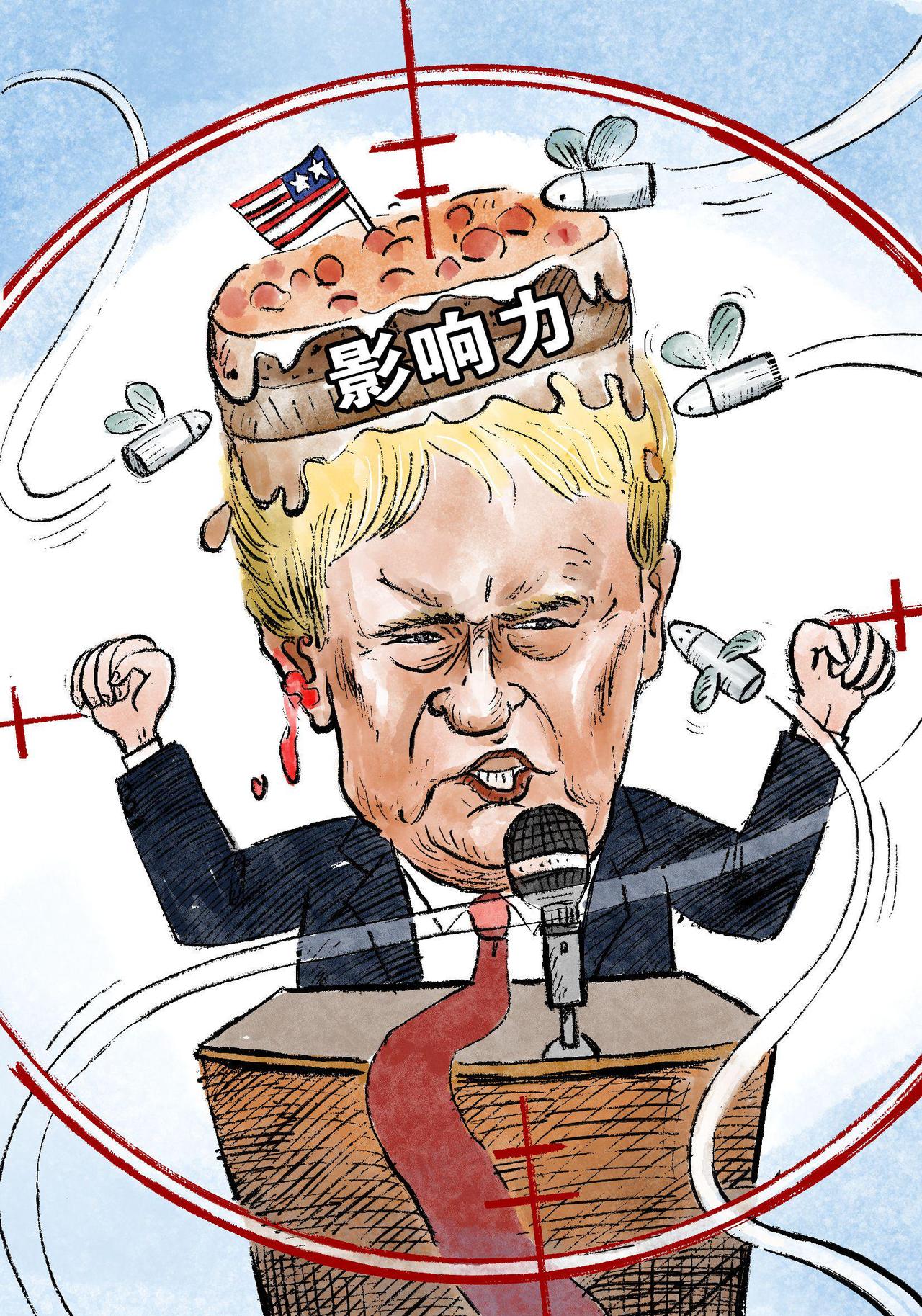 特朗普：美国现在最大的敌人是民主党！——恭喜你，答对了！