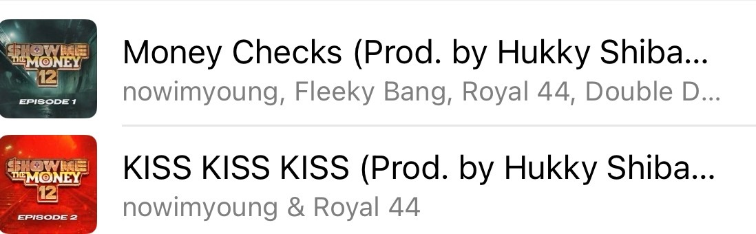 我承认我在听这两首歌的时候品味很差，好了，我可以听了 