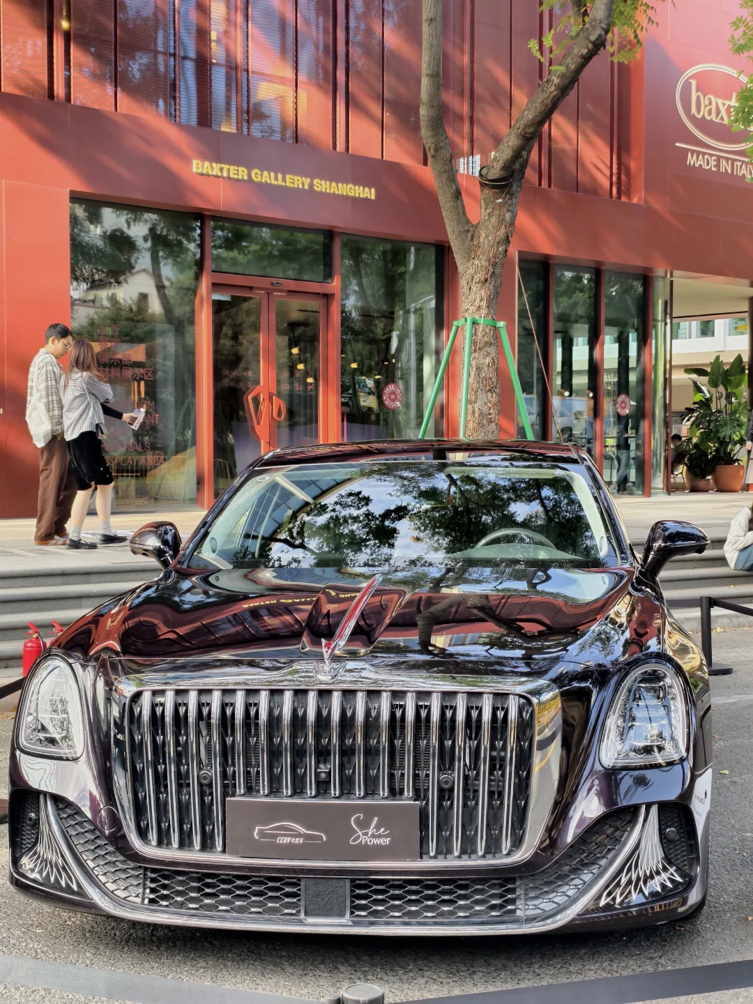 静安太会了叭！竟然把车展搬到室外街区了