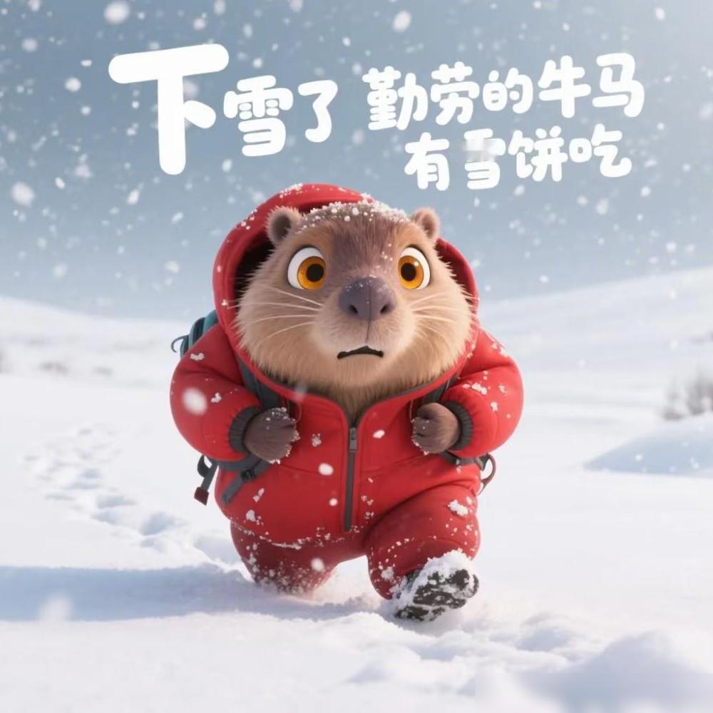 ❄️下雪天这样发，笑翻你的朋友圈～ 1. 上班时候别提下雪，浪漫多余，怨气加倍。