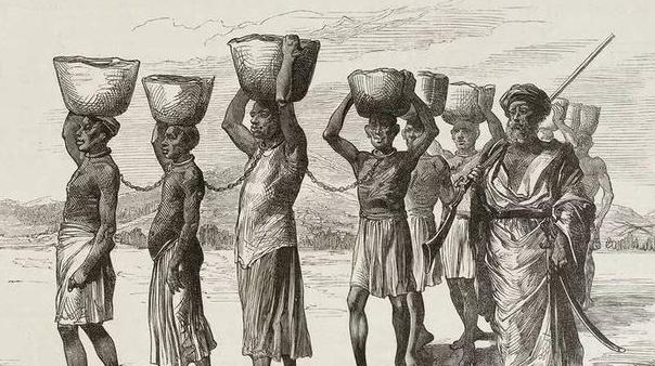 黑奴贸易里，奴隶贩子把黑人扒得精光、让男女挤在一起，表面看是省钱省事，实际上是一