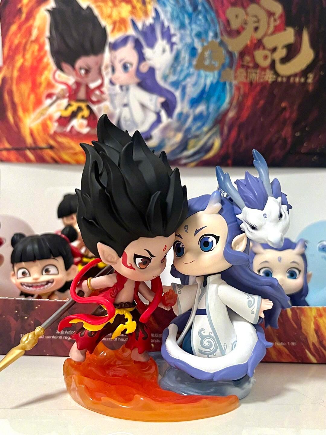 新年第一件事就是入手哪吒盲盒[awsl]藕饼尊嘟摆在家里哪个位置都合适呢[给你小