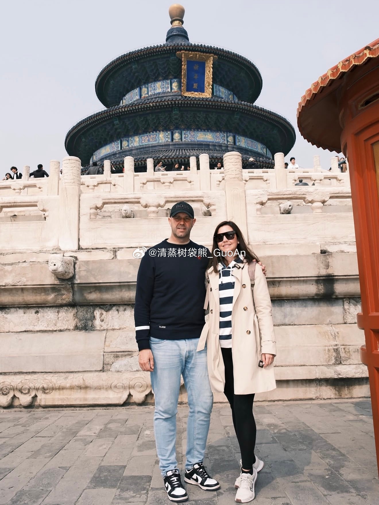 国安体能教练哈维尔利用间歇期探索北京：“我们不断地用自己的方式慢慢发现北京，今天