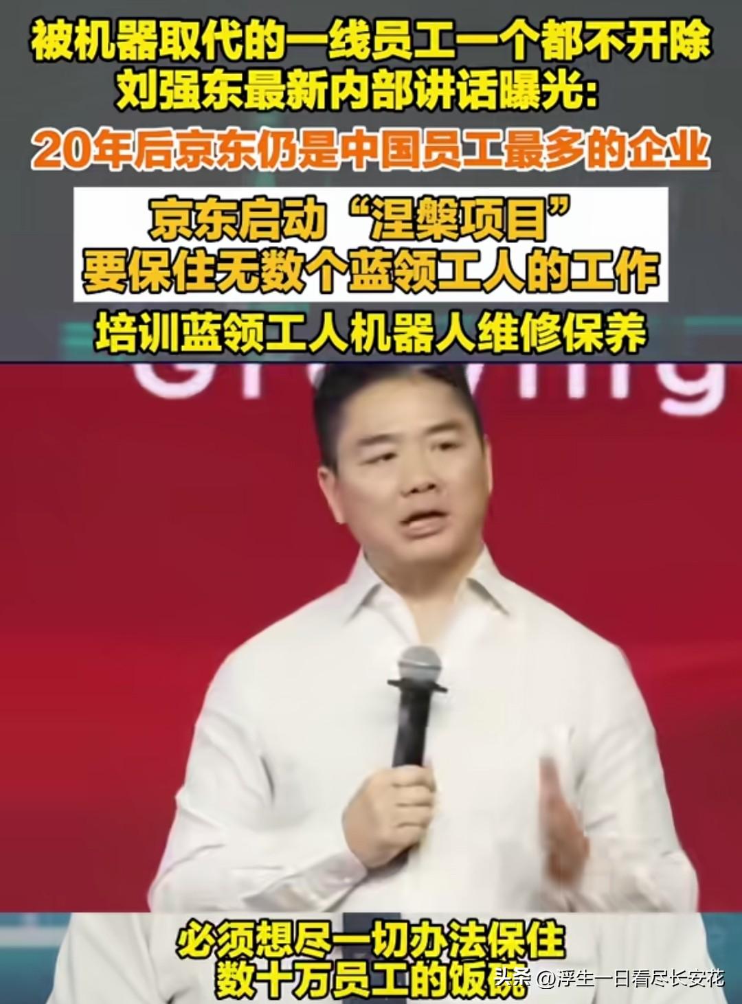 京东这次拿出的"涅槃项目"挺有意思，在全国建了80多个机器人基地，不是让机器把人