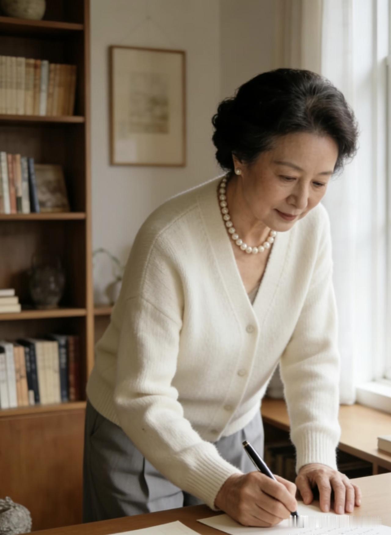 小区有个八十多岁的万阿姨，告诉我们，她准备把大房子换成小房子，把家里的旧物断舍离