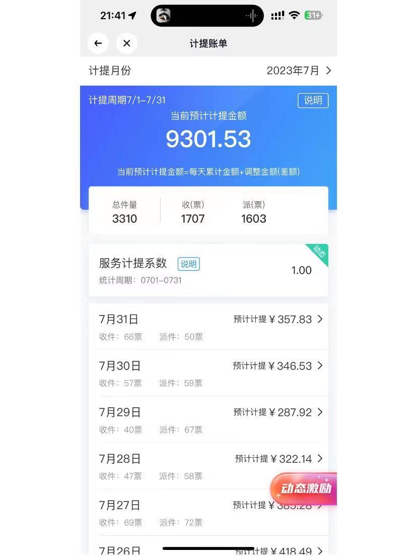 更新顺丰快递员真实工资
顺丰快递 月中有事休息了五天上个月总休息了六天加上什么高