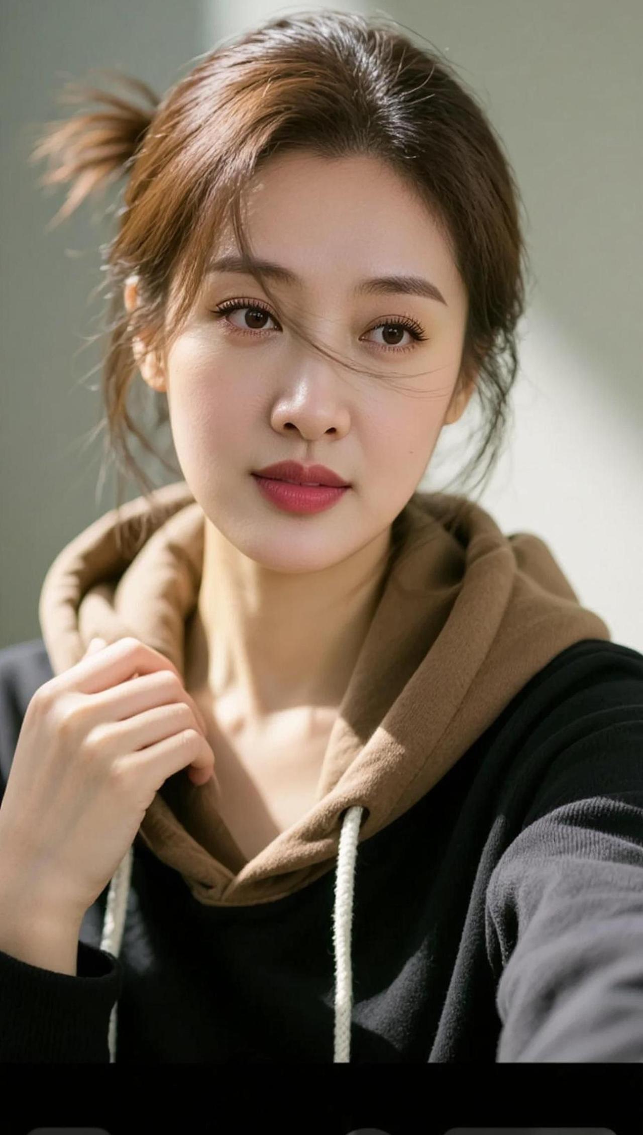 AI日系清透自拍 随变ai随便玩 婧儿私人容 裸妆 神仙妆容