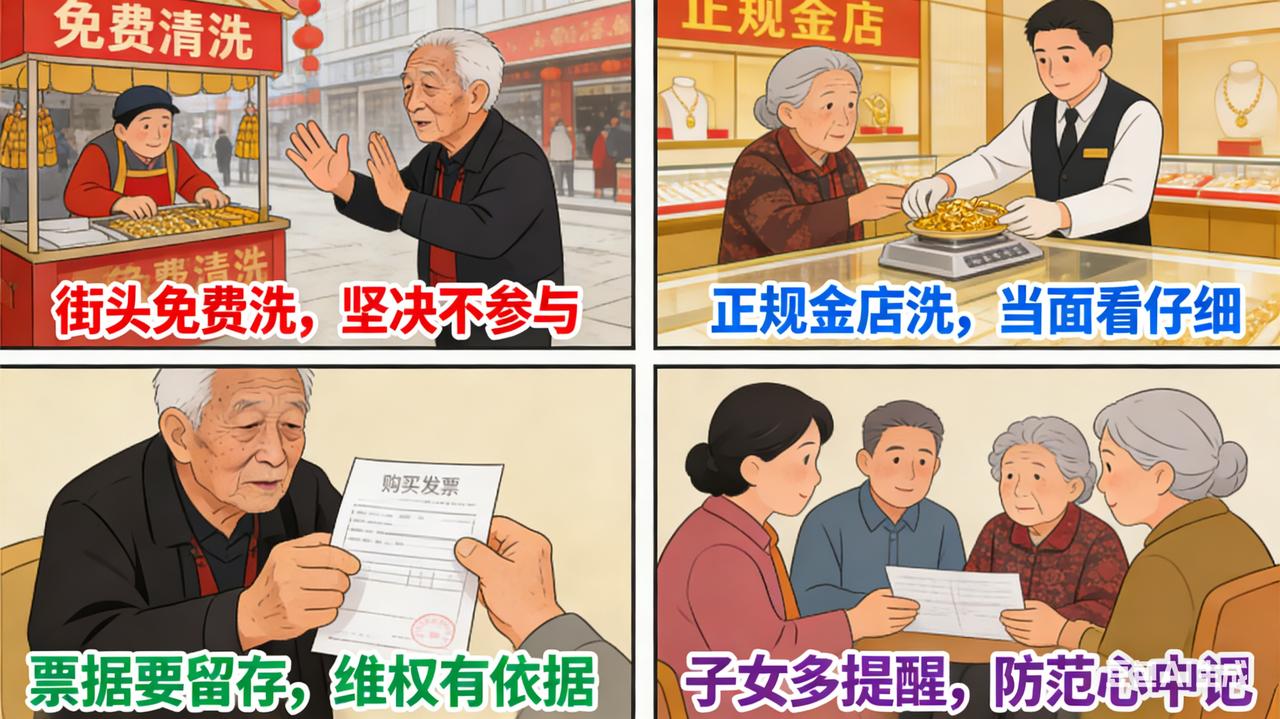 免费洗金20秒，金镯少4.87克！摊主获刑，这些陷阱专坑老人

近日，浙江台州临