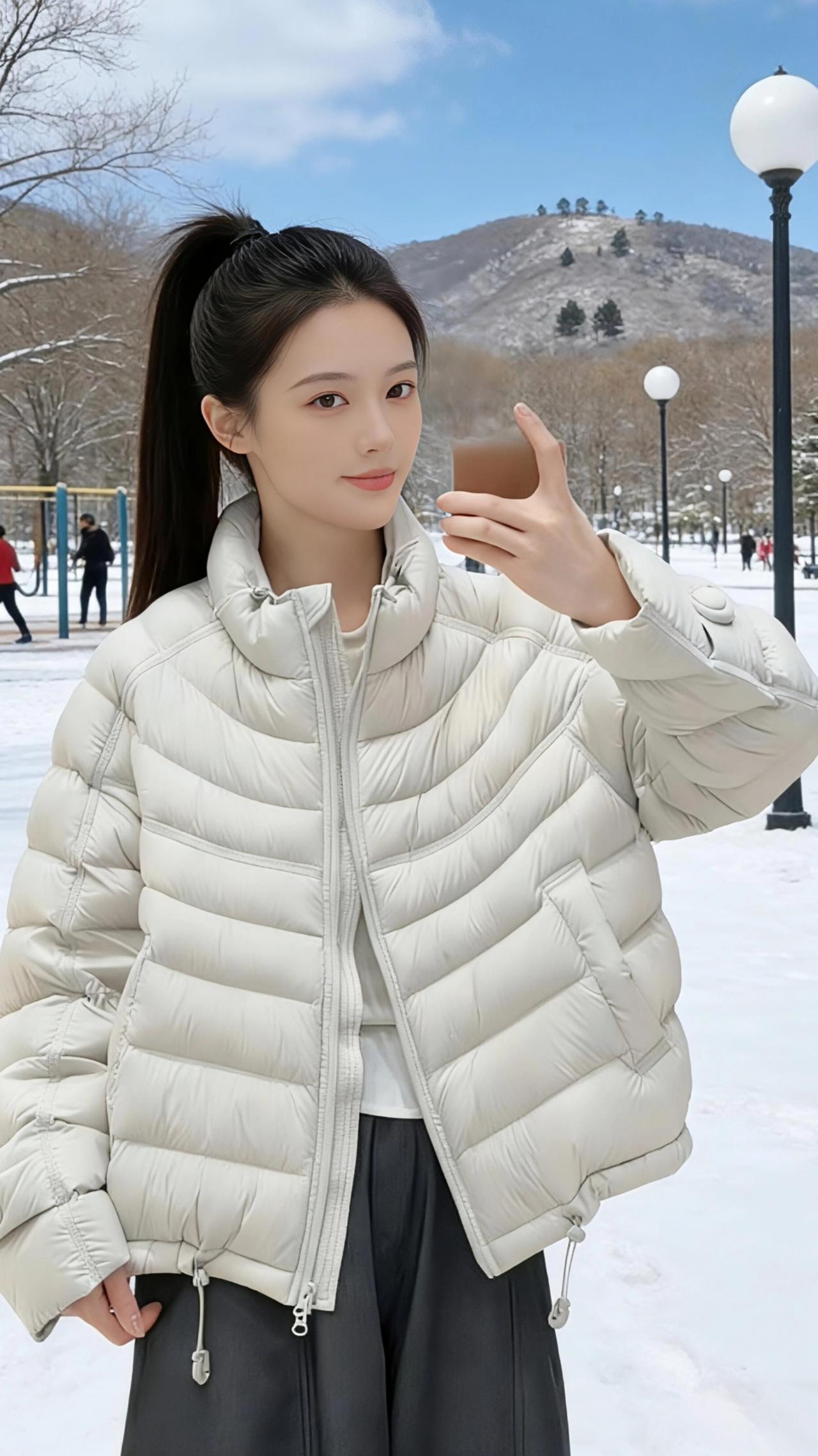 高级感穿搭 冬季穿搭 小个子穿搭 棉衣棉服 羽绒服