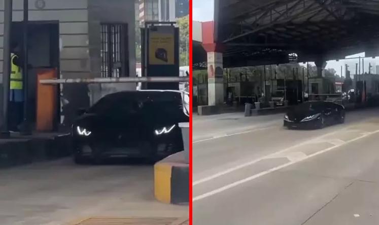 印度豪车钻栏杆逃费引众怒 网友痛斥：财富买不来教养
印度高速公路的修建旨在为民众