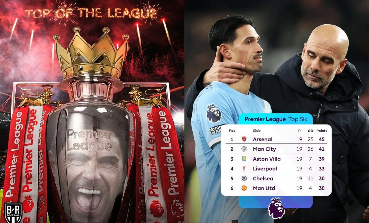 不是一直说阿森纳快掉链子了吗？都从11月份说到1月份了，没想到先掉链子的是曼城。