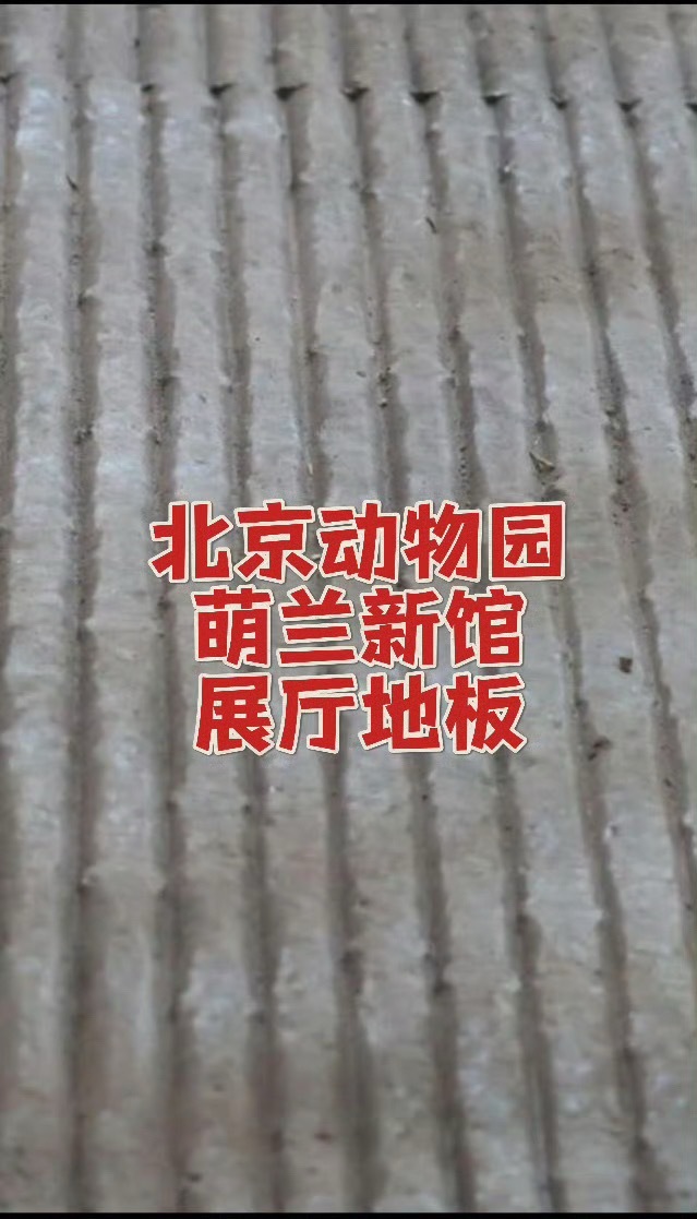 萌兰  新馆开馆第29天了，马上一个月。萌兰内场展厅的"搓衣板"地板问题至今没有