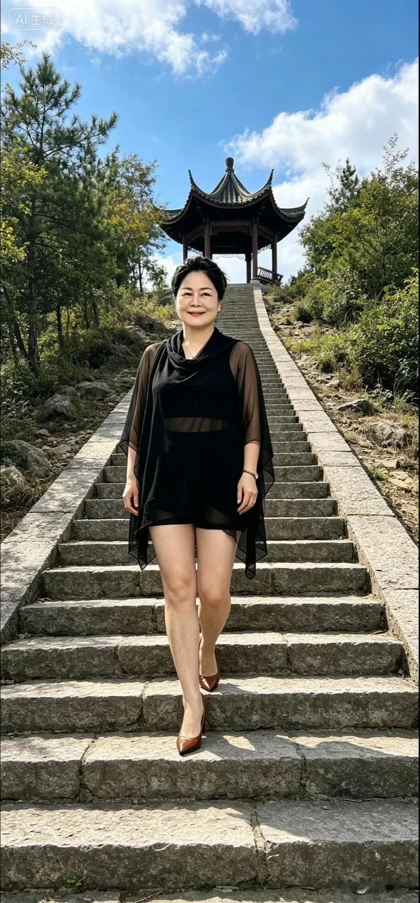完美身材，气质穿搭，成熟女人味